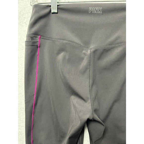 Victoria's Secret PINK ACTIVE Pink Side Stripe Legging Women's Size Medium - Picture 6 of 11